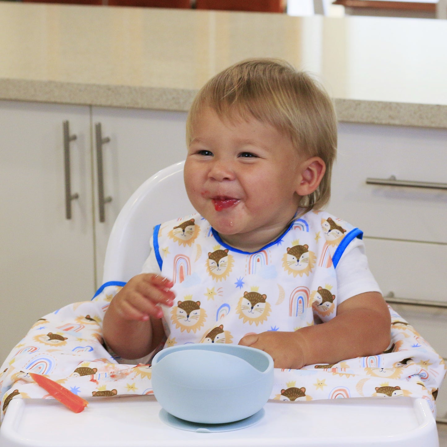Little Lion Mini Weaning Bib - japoodah.com